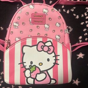Sanrio Hello Kitty Strawberry Pink Backpack